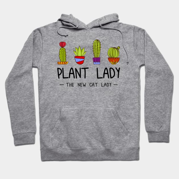 Plant Lady Hoodie by FontfulDesigns